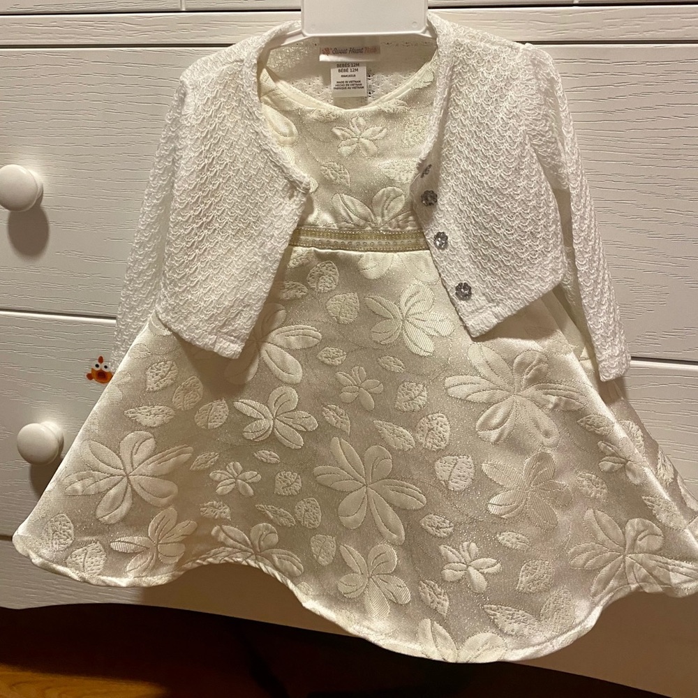 Brand New Baby Girl Dress 12 months